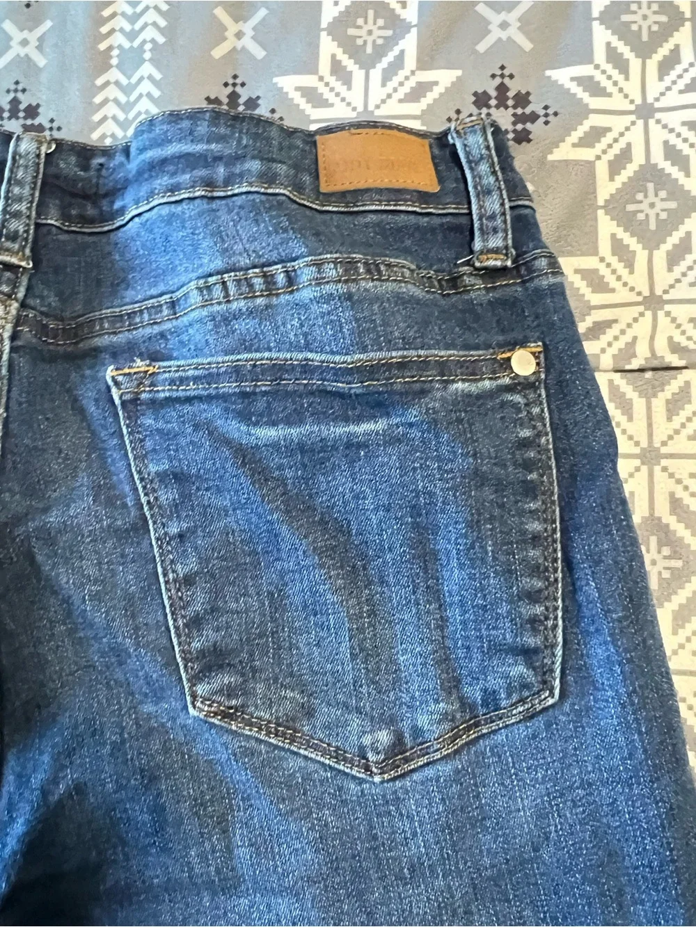 Judy Blue Dark Blue Straight-Leg Women's Jeans
